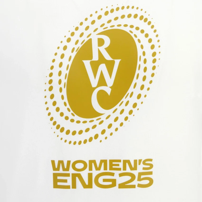 T-Shirt in cotone della linea Fan per adulti della Coppa del Mondo di rugby femminile 2025 T-Shirt in cotone della linea Fan per adulti della Coppa del Mondo di rugby femminile 2025