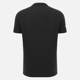 T-Shirt in cotone nero da adulto della collezione Unibo