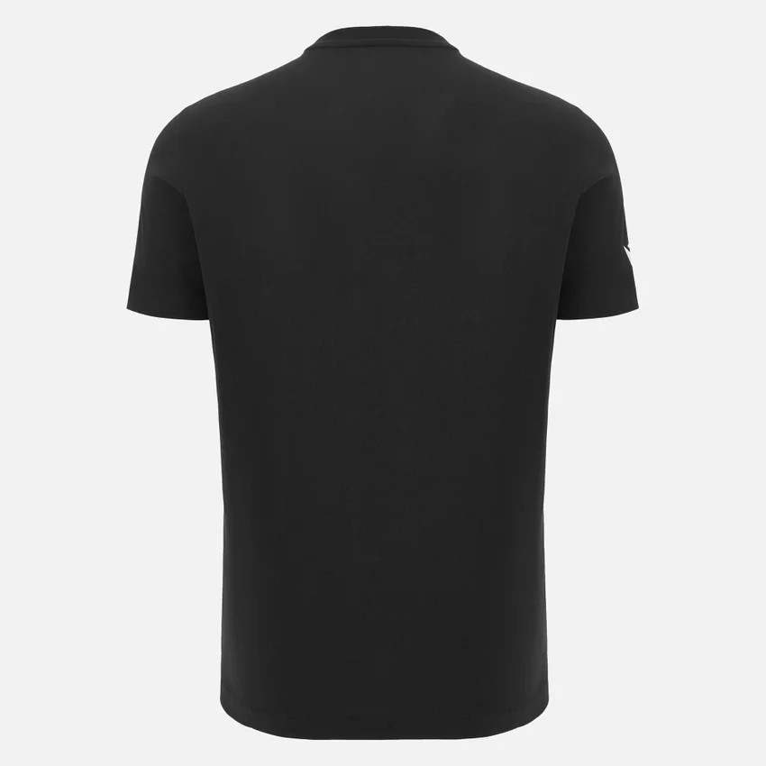 T-Shirt in cotone nero da adulto della collezione Unibo T-Shirt in cotone nero da adulto della collezione Unibo