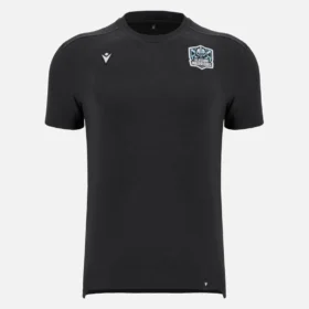 T-Shirt in cotone nero Glasgow Warriors 2025/26