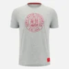 T-Shirt in cotone per adulti Unibo Collection Grigio Melange T-Shirt in cotone per adulti Unibo Collection Grigio Melange