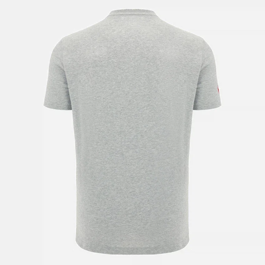 T-Shirt in cotone per adulti Unibo Collection Grigio Melange T-Shirt in cotone per adulti Unibo Collection Grigio Melange