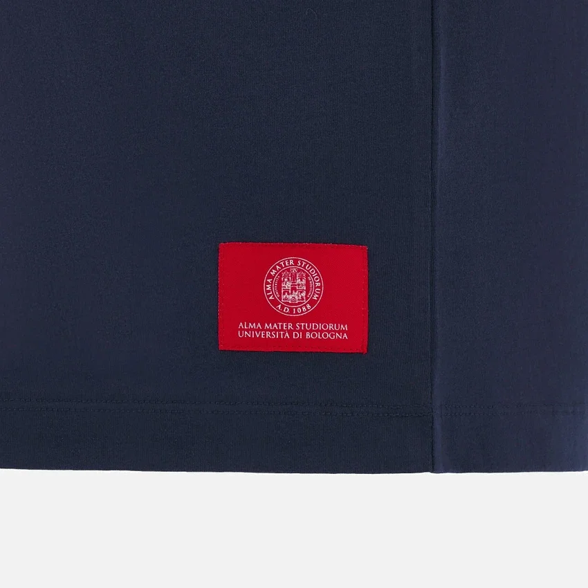 T-Shirt in cotone per bambini Unibo Collection Navy T-Shirt in cotone per bambini Unibo Collection Navy
