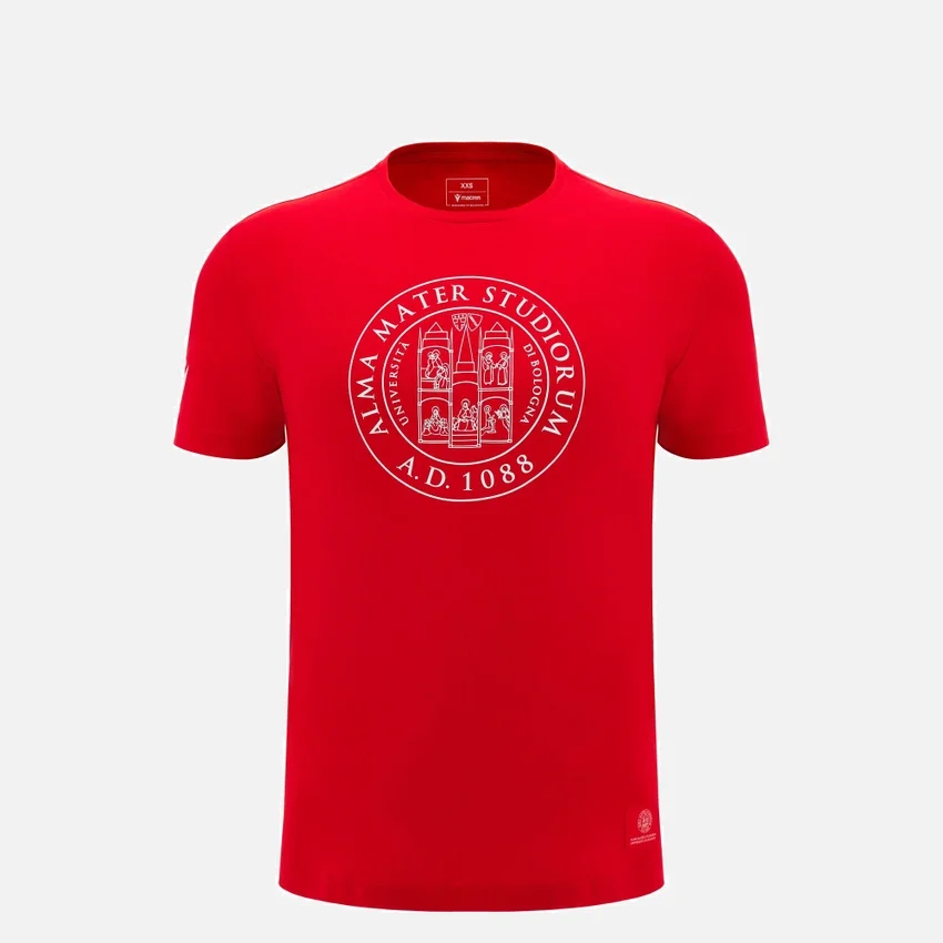 T-Shirt in cotone per bambini Unibo Collection Red T-Shirt in cotone per bambini Unibo Collection Red