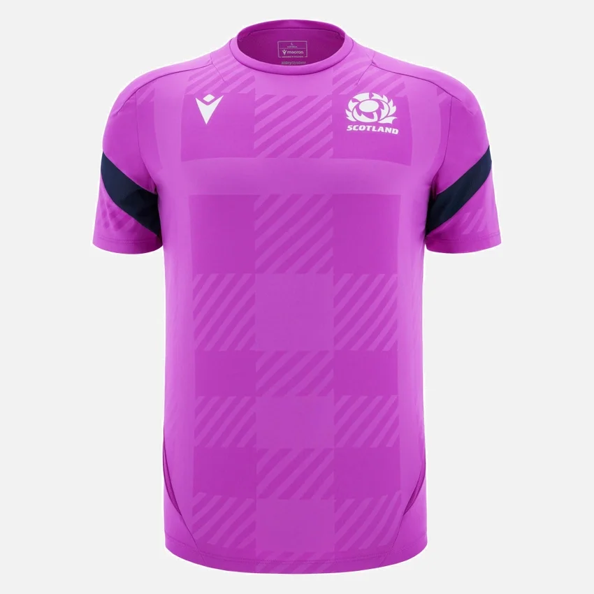 T-Shirt viola Scottish Rugby 2025/26 T-Shirt viola Scottish Rugby 2025/26