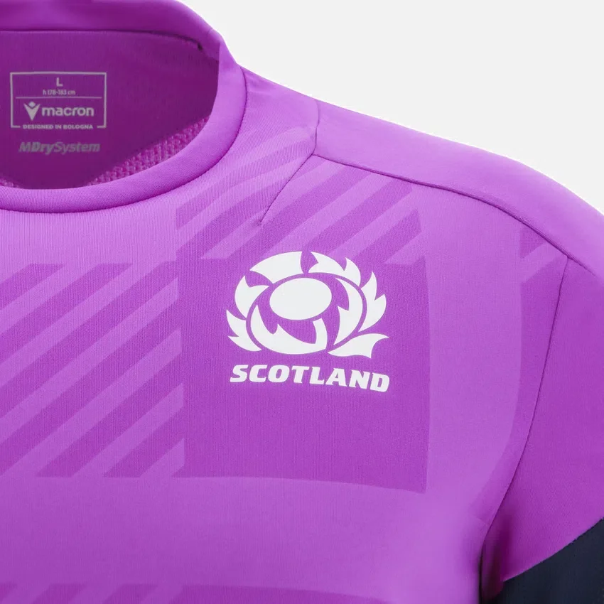 T-Shirt viola Scottish Rugby 2025/26 T-Shirt viola Scottish Rugby 2025/26
