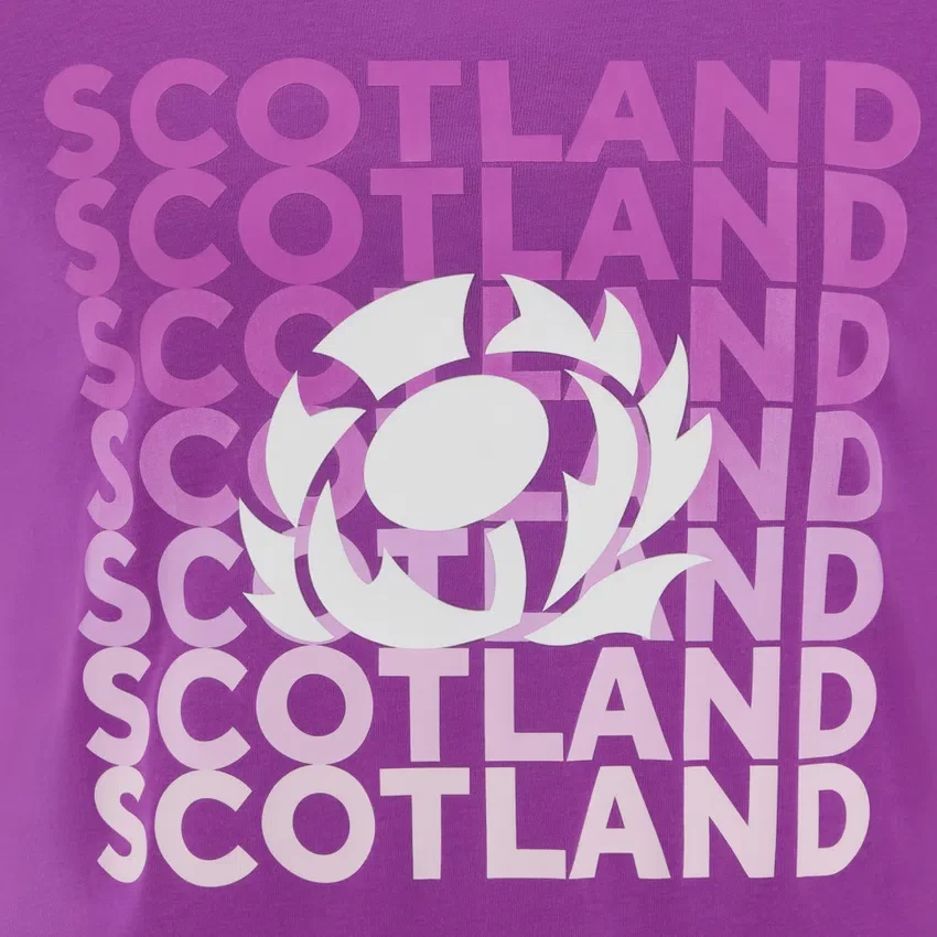 T-Shirt viola Scottish Rugby 2025/26 T-Shirt viola Scottish Rugby 2025/26