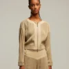 Top con zip integrale Carla Top con zip integrale Carla