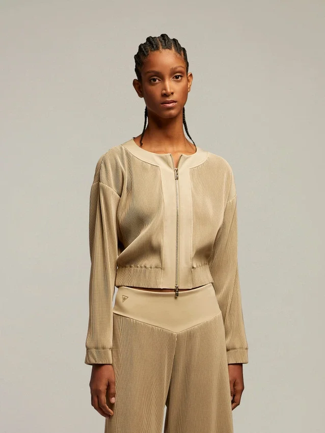Top con zip integrale Carla Top con zip integrale Carla
