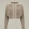Top con zip integrale Carla Top con zip integrale Carla