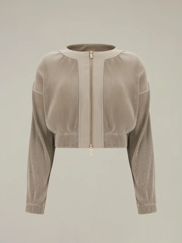 Top con zip integrale Carla Top con zip integrale Carla