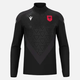 Top da allenamento con zip a 1/4 della Nazionale Albanese FSHF 2026/27