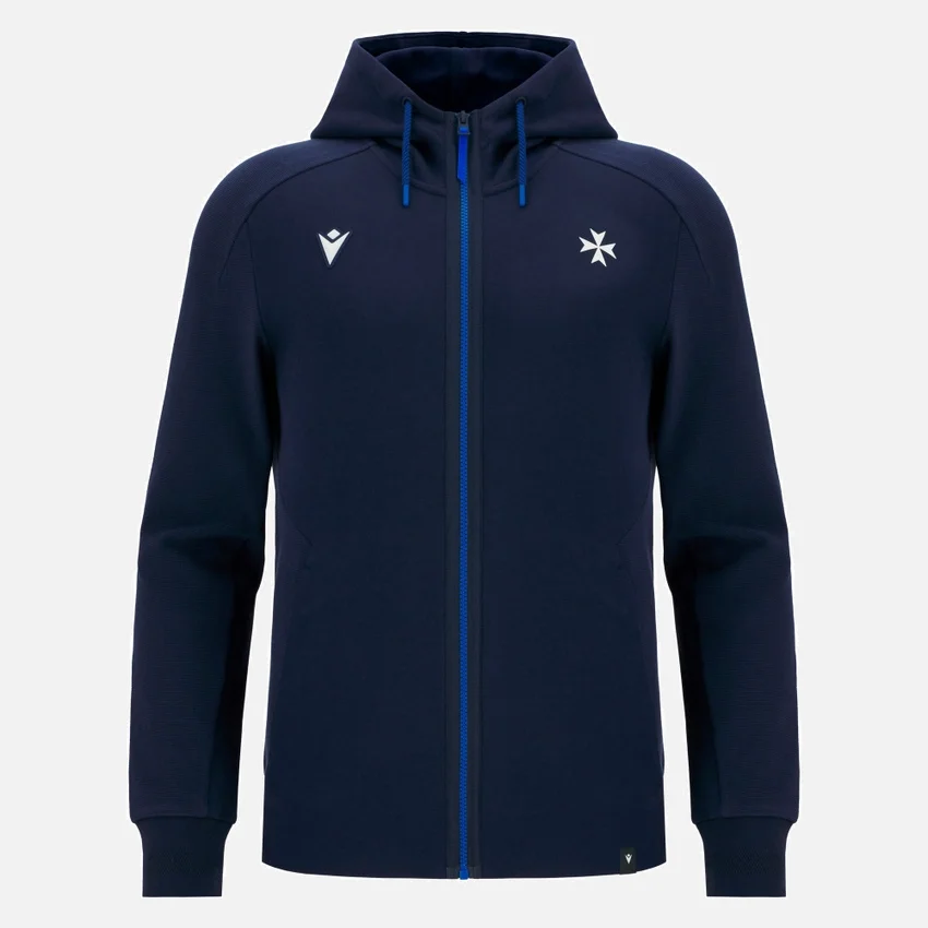 Top da viaggio con zip integrale per adulti Auxerre 2025/26 Athleisure Top da viaggio con zip integrale per adulti Auxerre 2025/26 Athleisure
