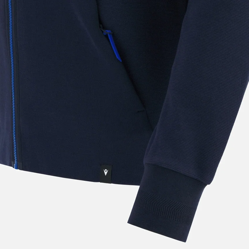 Top da viaggio con zip integrale per adulti Auxerre 2025/26 Athleisure Top da viaggio con zip integrale per adulti Auxerre 2025/26 Athleisure