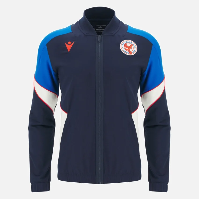 Top vintage con zip integrale Crystal Palace 2025/26 per adulti Top vintage con zip integrale Crystal Palace 2025/26 per adulti