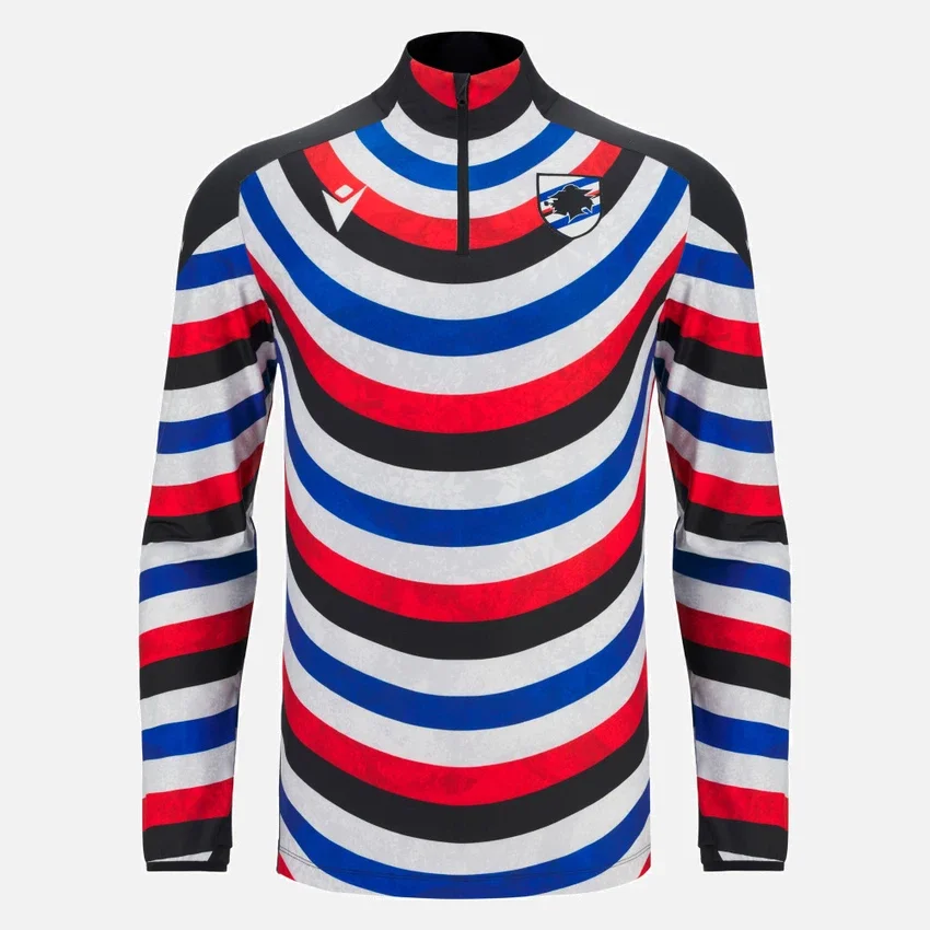 U.C. Sampdoria 2025/26 Felpa da riscaldamento Top per adulti U.C. Sampdoria 2025/26 Felpa da riscaldamento Top per adulti