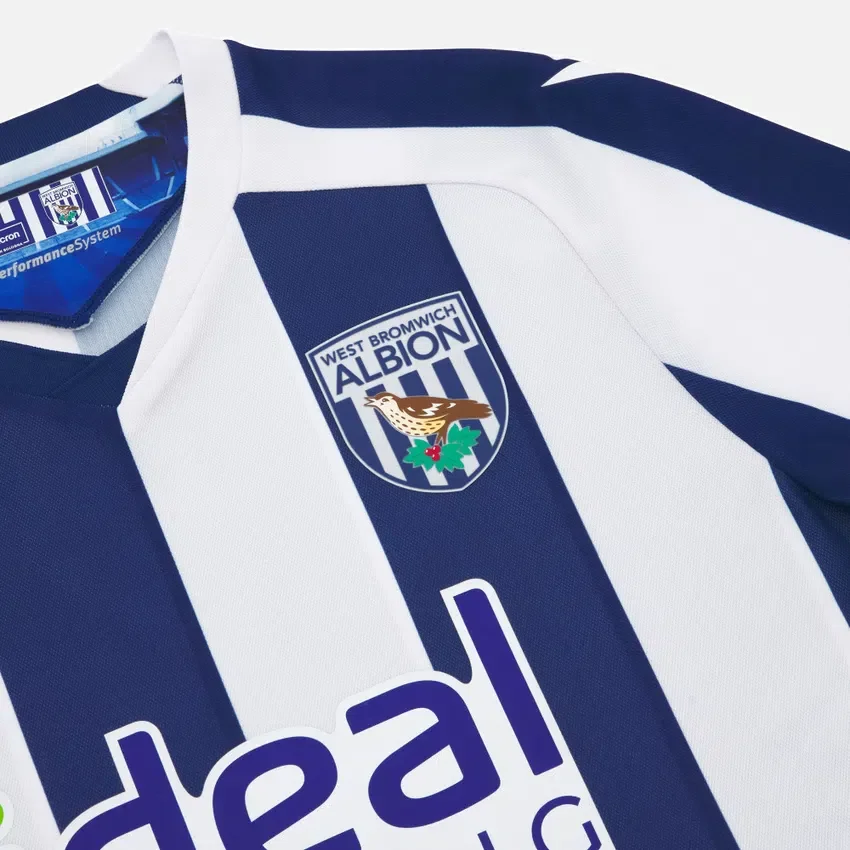 West Bromwich Albion F.C. 2025/26 Maglia da casa per adulti West Bromwich Albion F.C. 2025/26 Maglia da casa per adulti