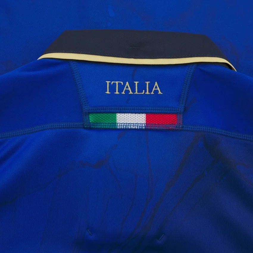 WRWC 2025 Italia Rugby Home Womens Slim Camicia WRWC 2025 Italia Rugby Home Womens Slim Camicia