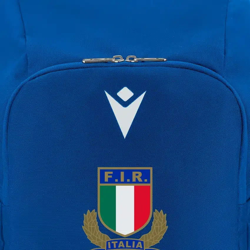 Zaino Italia Rugby 2025/26 blu reale Zaino Italia Rugby 2025/26 blu reale