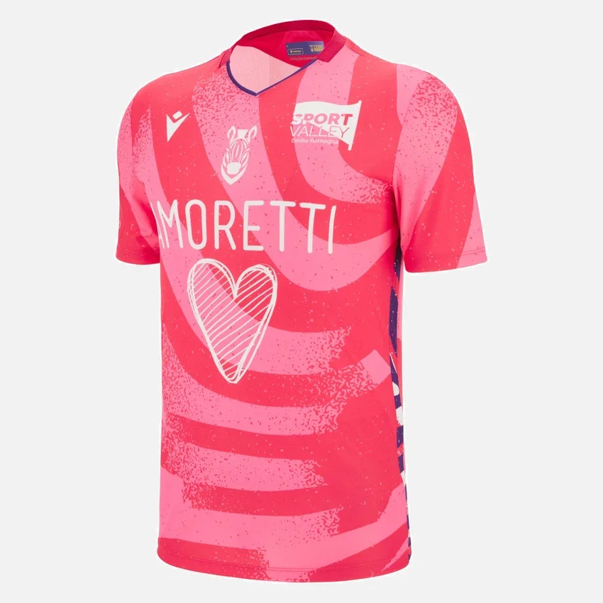 Zebre Parma 2025/26 Maglie da gioco terza per adulti Zebre Parma 2025/26 Maglie da gioco terza per adulti